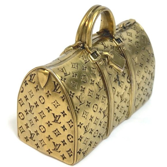 LOUIS VUITTON Novelty Not for Sale Monogram Duffle Bag Keepall Motif Paperweight - Picture 6 of 11